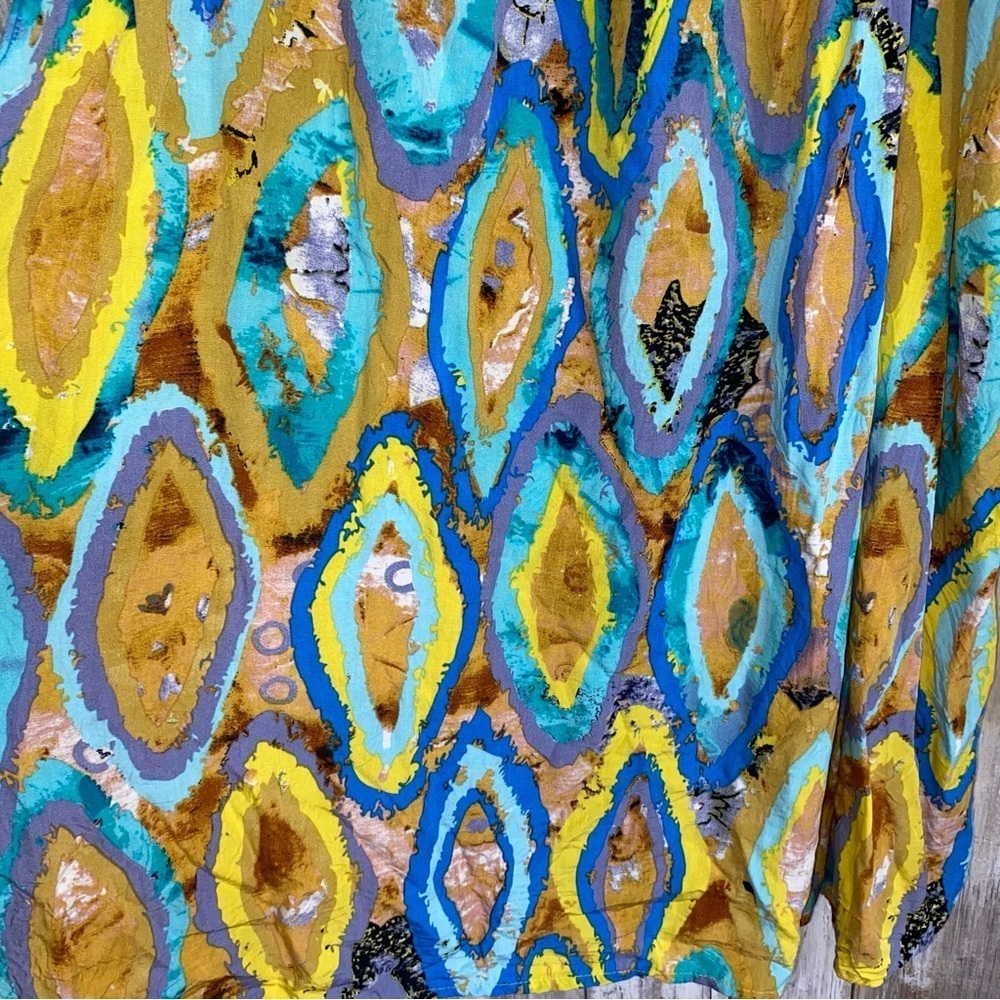 Jodifl Yellow & Blue Tunic Dress - Picture 2 of 5